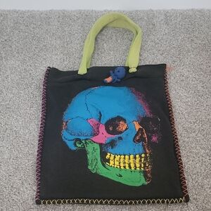 Colorful Skull Tote Bag